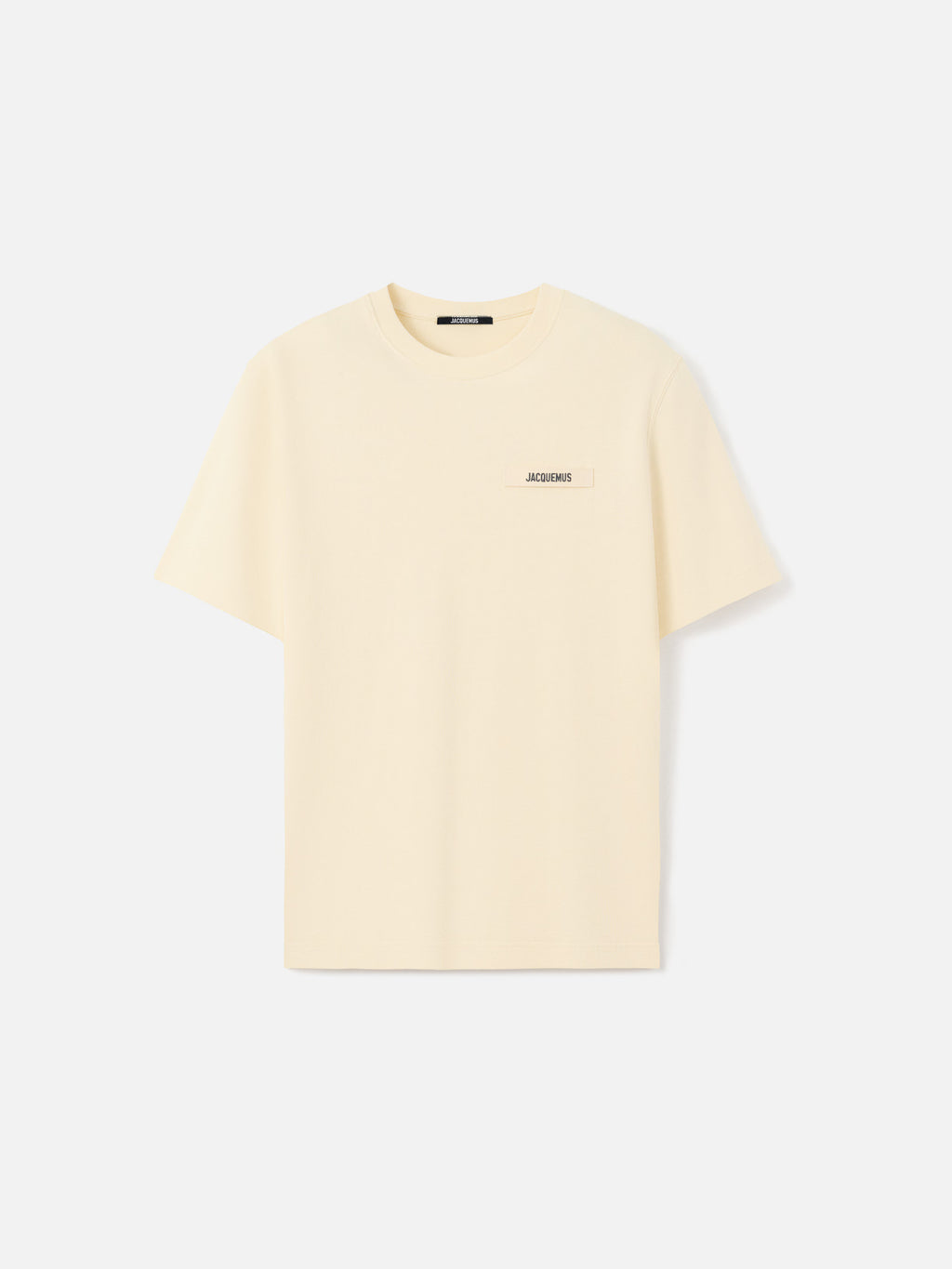 Le t-shirt Gros Grain Jacquemus Beige