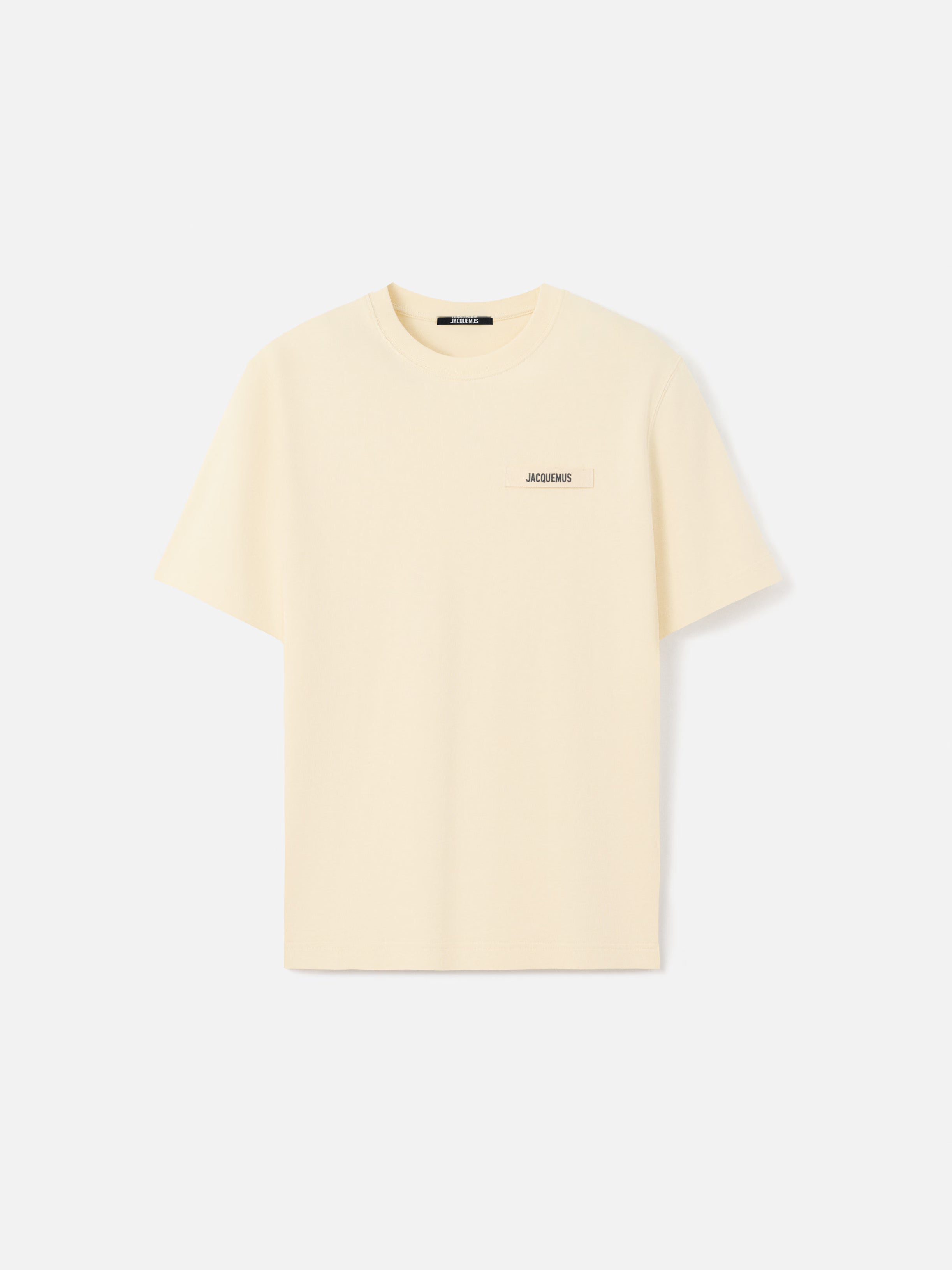 Le t-shirt Gros Grain Jacquemus Beige