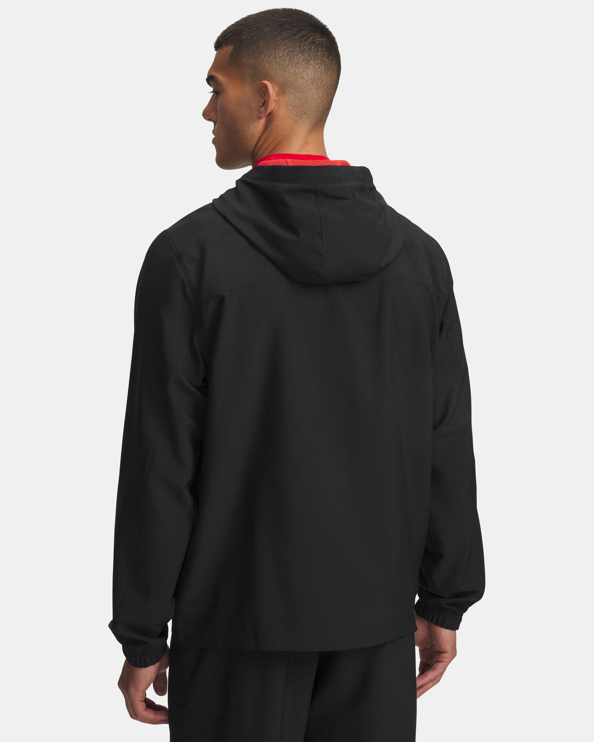 Gilet Under Armour noir et rouge vue arrière