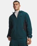 Gilet Under Armour vert et noir vue avant