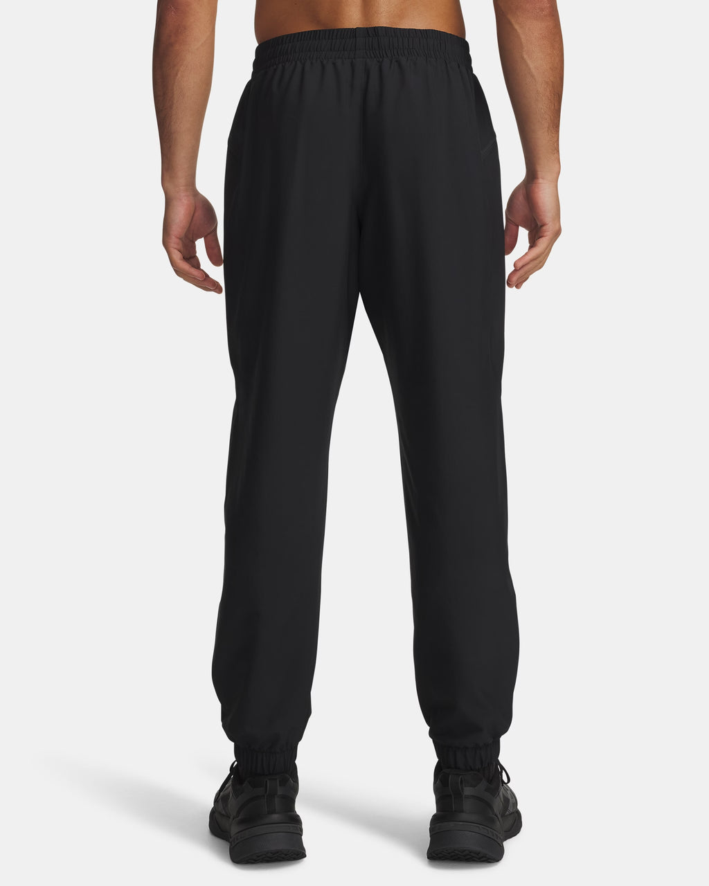 Pantalon Under Armour noir et rouge vue arrière