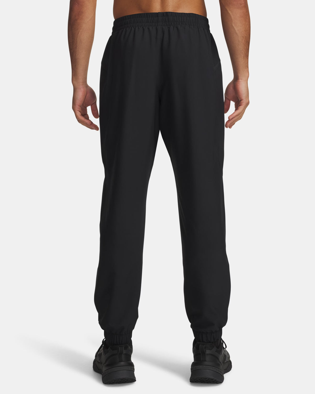 Pantalon Under Armour noir et rouge vue arrière