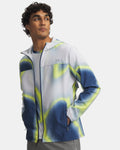 Gilet Under Armour jaune et bleu - vue avant