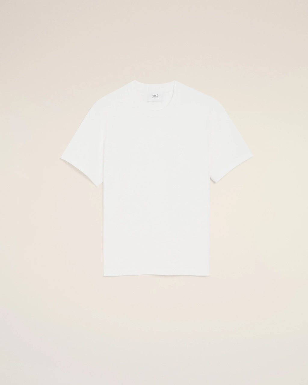 T-shirt Blanc Ami De Coeur En Coton Biologique White