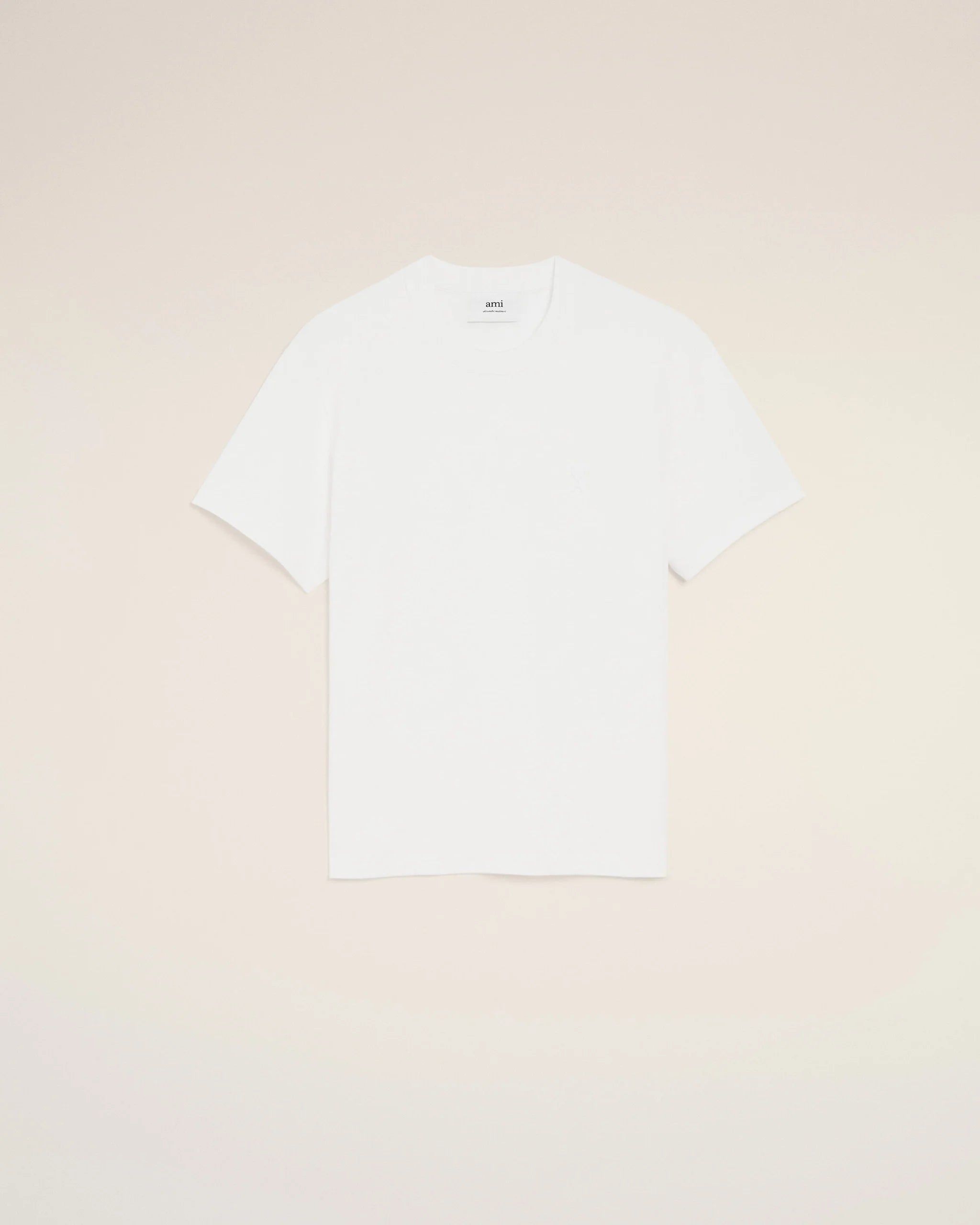 T-shirt Blanc Ami De Coeur En Coton Biologique White