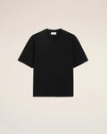 T-shirt noir en coton Ami de Coeur embossé Black