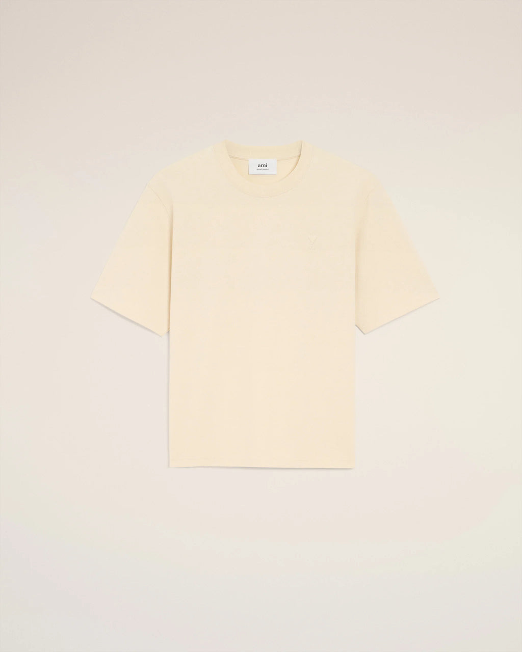T-shirt Blanc Ami De Coeur En Coton  IVOIRE