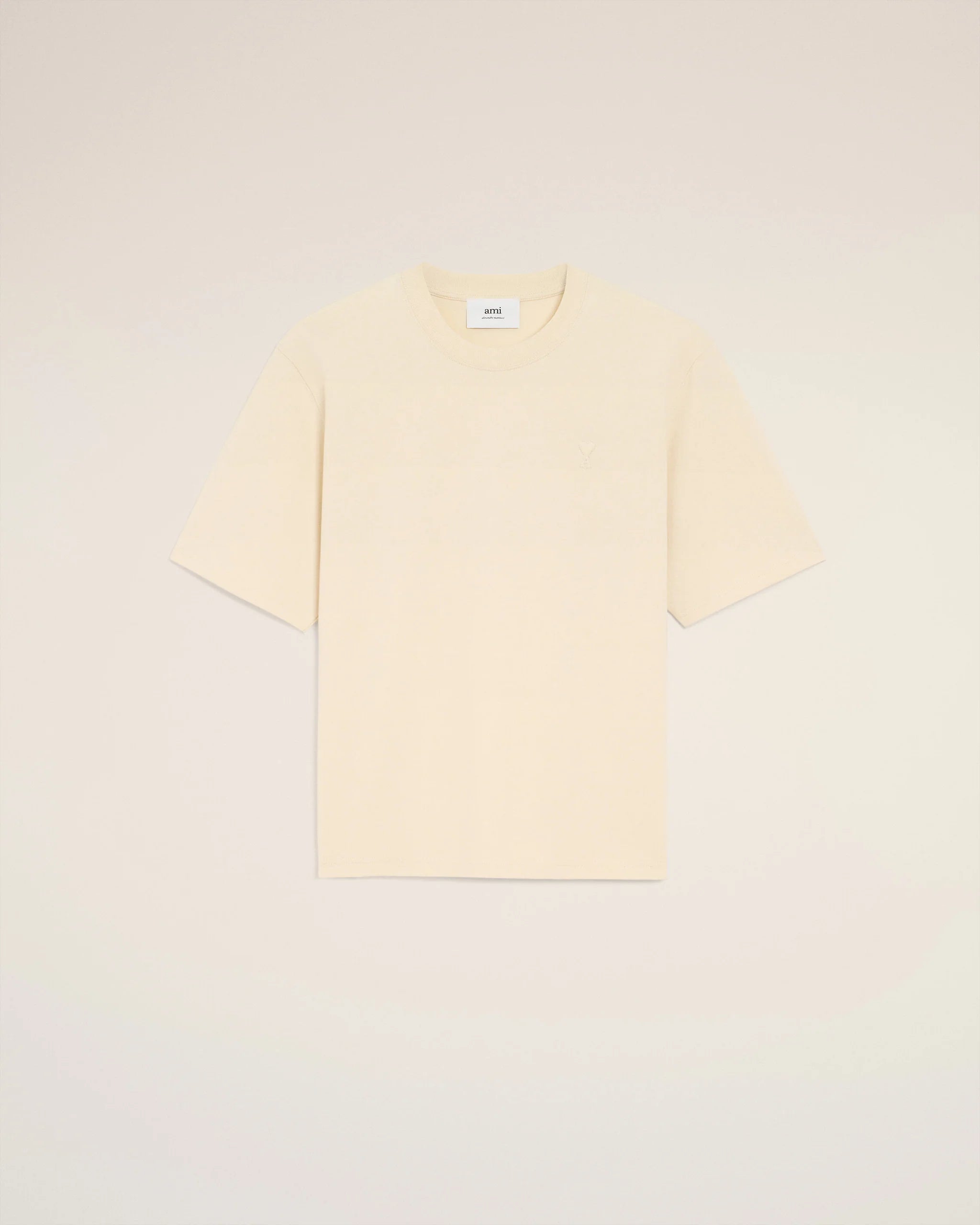 T-shirt Blanc Ami De Coeur En Coton  IVOIRE