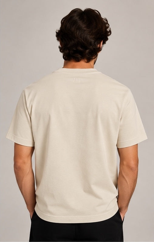 T-shirt Ami de Coeur ivoire - vue arrière