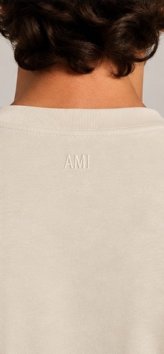 T-shirt Ami de Coeur ivoire - détail logo dos