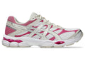 ASICS GEL-CUMULUS 16 blanc et rose, vue de profil