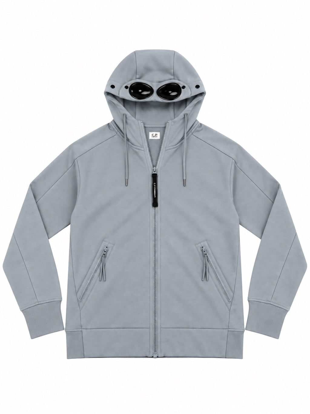 Gilet C.P. Company à lunettes bleu clair - face