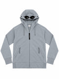 Gilet C.P. Company à lunettes bleu clair - face