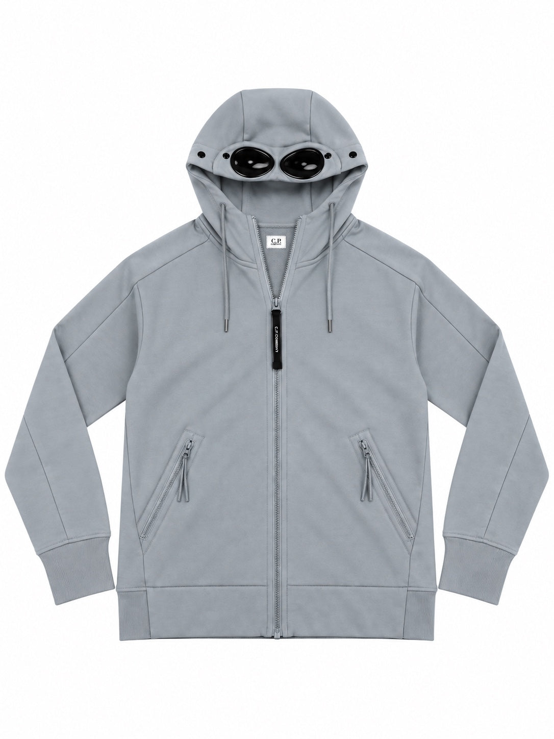 Gilet C.P. Company à lunettes bleu clair - face