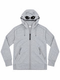 Gilet C.P. Company à lunettes gris - face