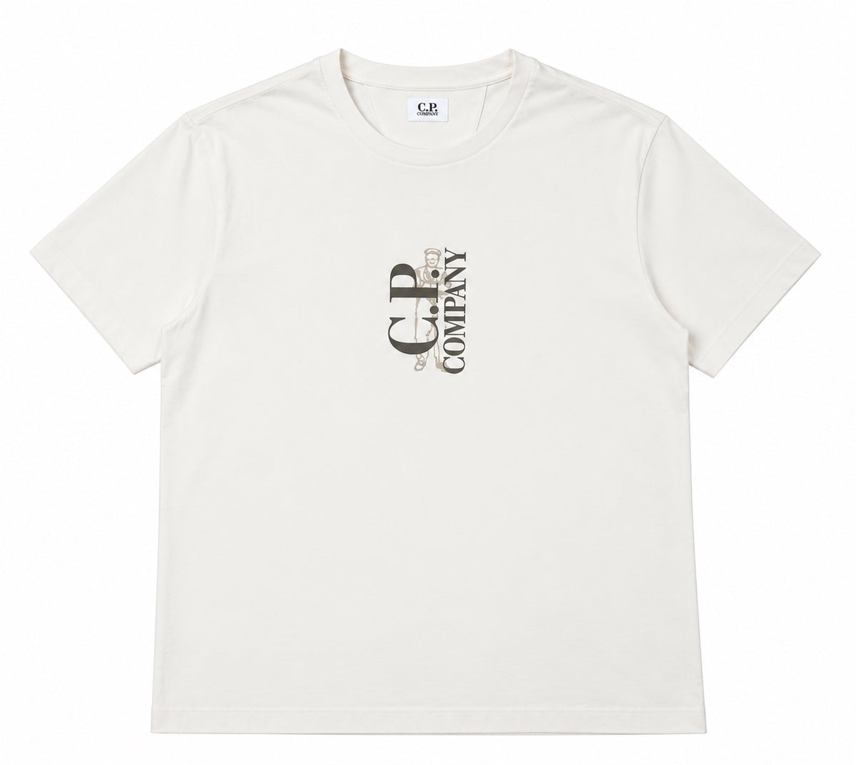 T-shirt C.P. Company beige - face