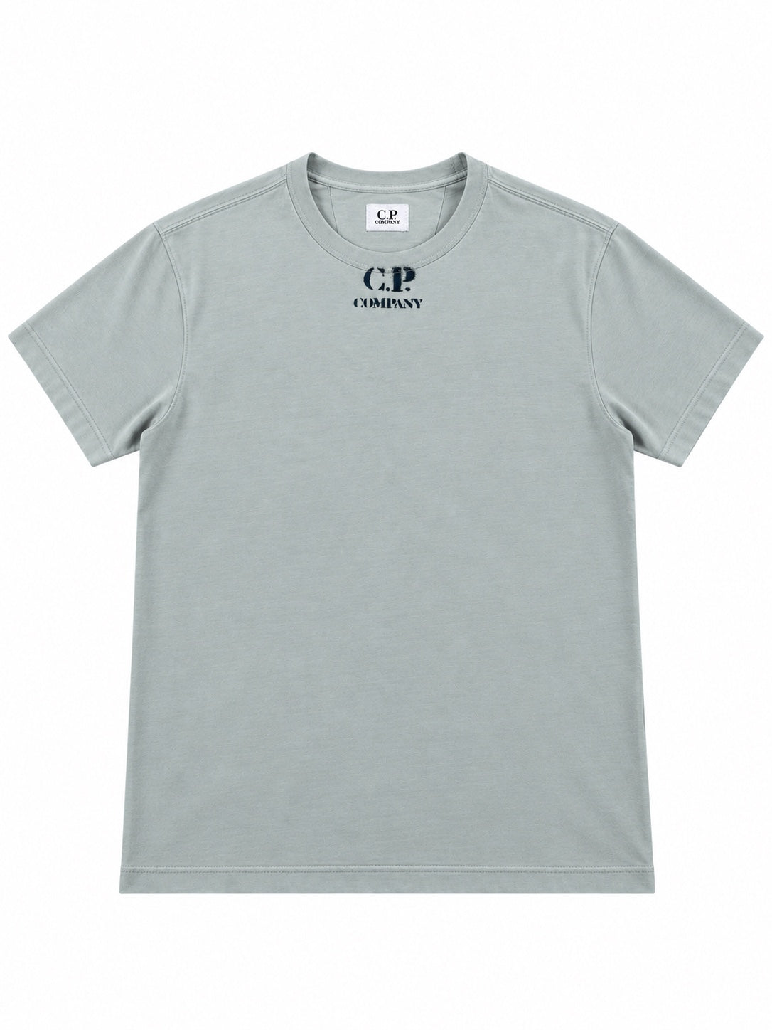 T-shirt C.P. Company bleu clair - face