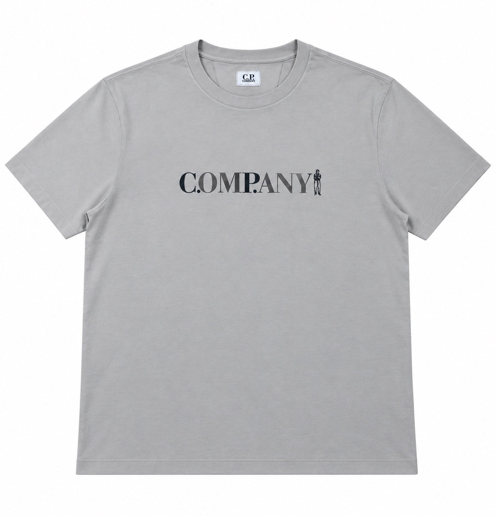 T-shirt C.P. Company gris - face