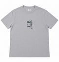 T-shirt C.P. Company gris sable - face