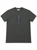 T-shirt C.P. Company marron - face