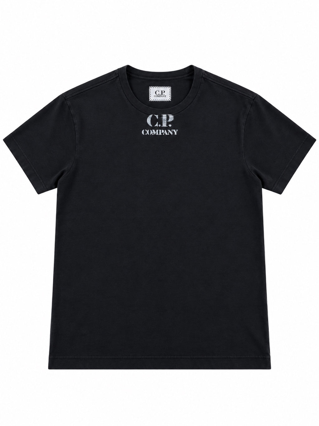 T-shirt C.P. Company noir - face