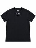 T-shirt C.P. Company noir - face