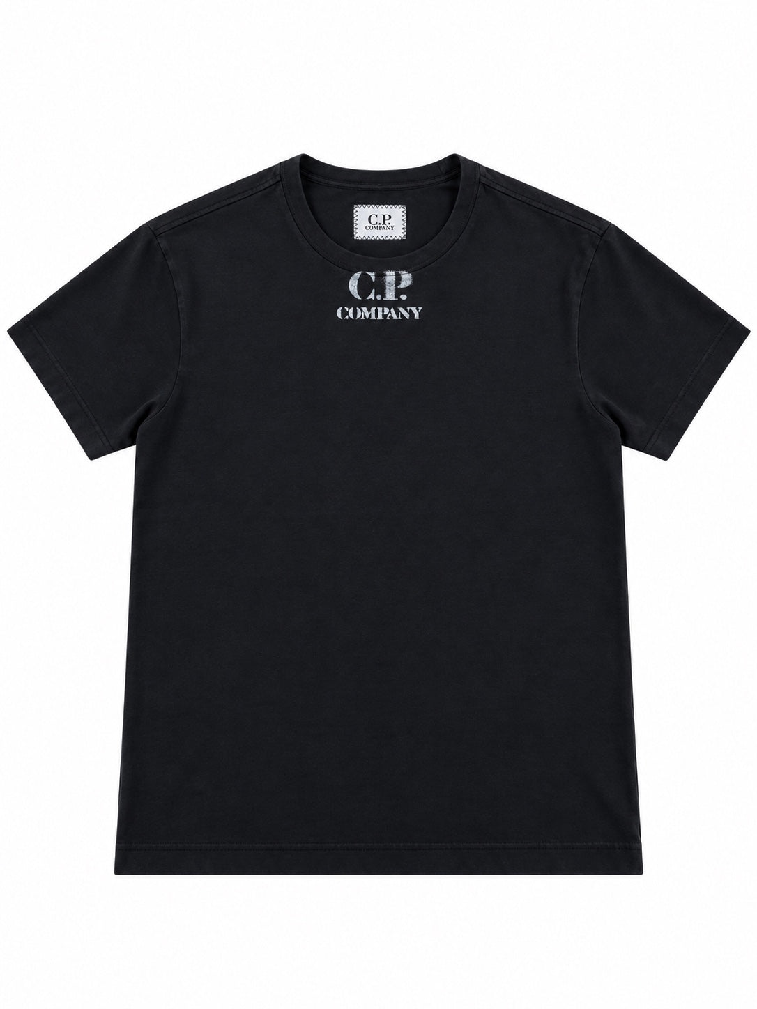 T-shirt C.P. Company noir - face