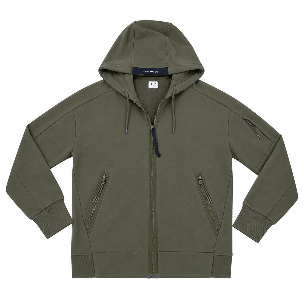 Gilet C.P. Company kaki - face