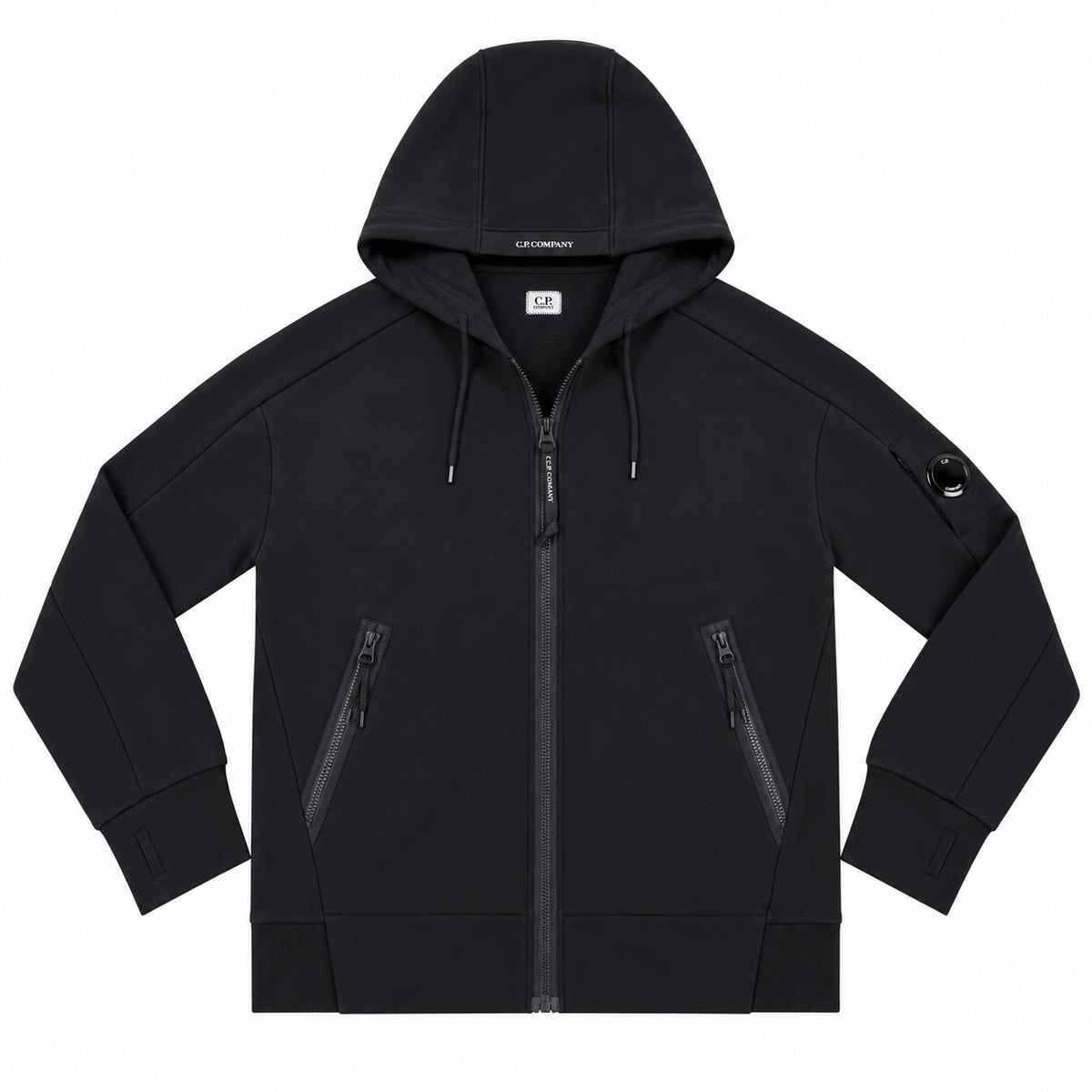 Gilet C.P. Company noir - face