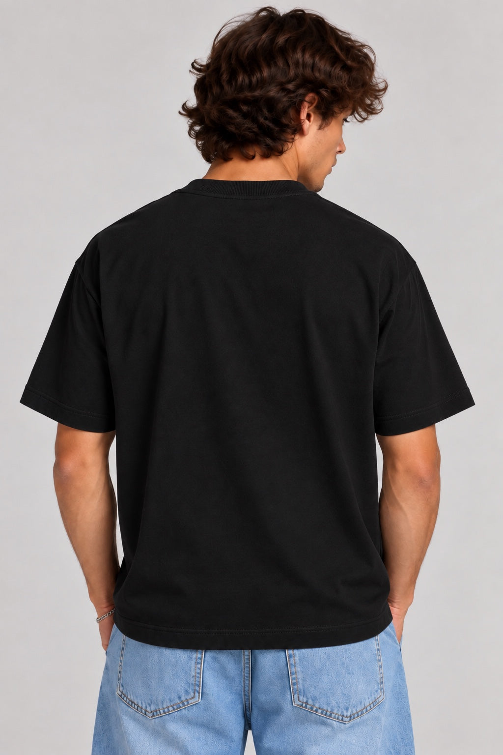 T-shirt Jacquemus Gros Grain noir dos