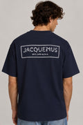 T-shirt Jacquemus Merù bleu marine - vue arrière