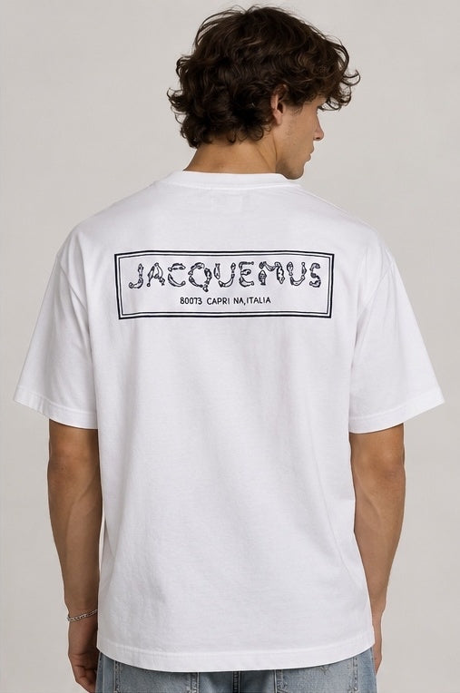 T-shirt Merù Jacquemus blanc vue de dos
