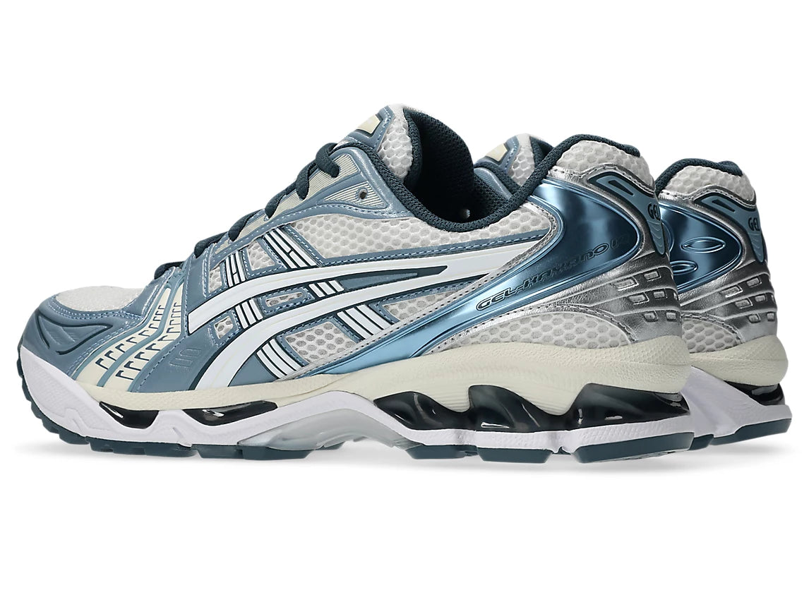 ASICS GEL-KAYANO 14 Raw Indigo - vue trois-quarts arrière