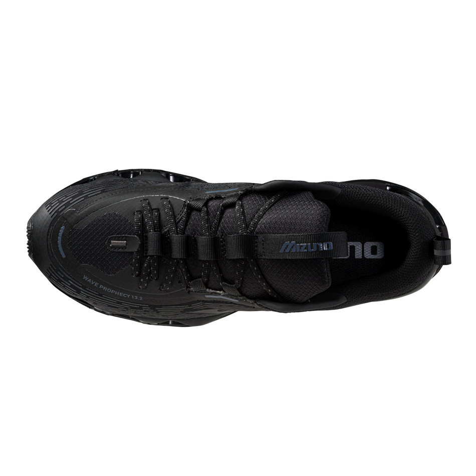 Mizuno Wave Prophecy 13.2 noire vue du dessus