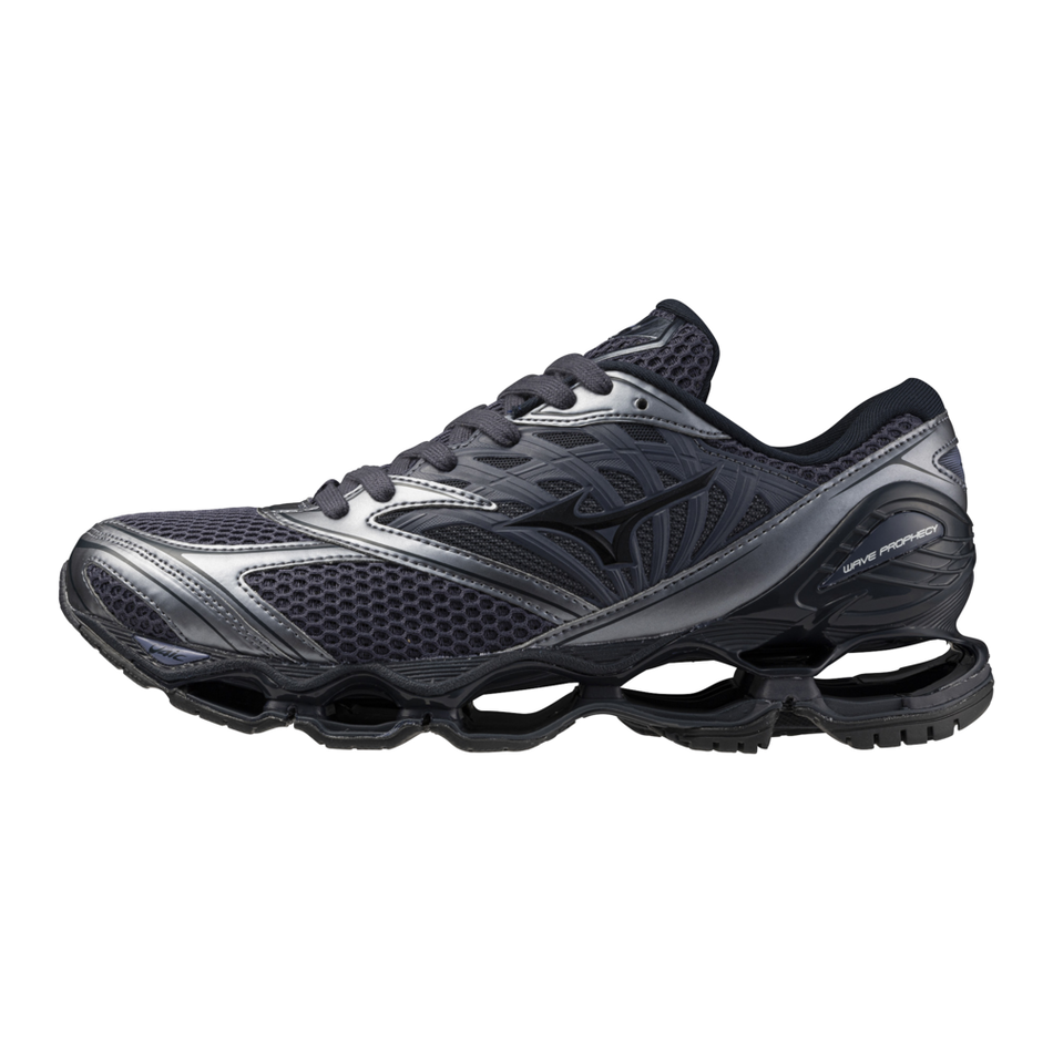 Mizuno Wave Prophecy LS noire - seconde vue latérale