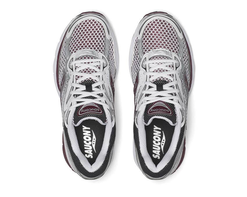 SAUCONY PROGRID OMNI 9 MAROON - vue du dessus