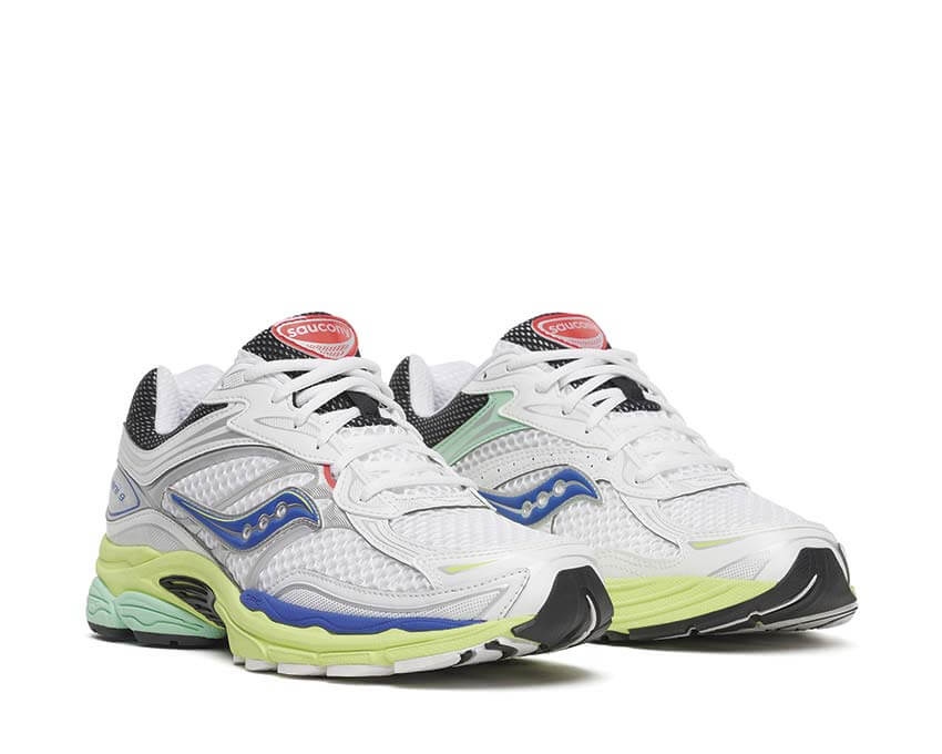 Saucony ProGrid Omni 9 White - vue de face